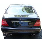 AMG Style μπούκες εξατμίσεως για Mercedes-Benz S-Class (W220) AMG Style μπούκες εξατμίσεως για Mercedes-Benz S-Class (W220)